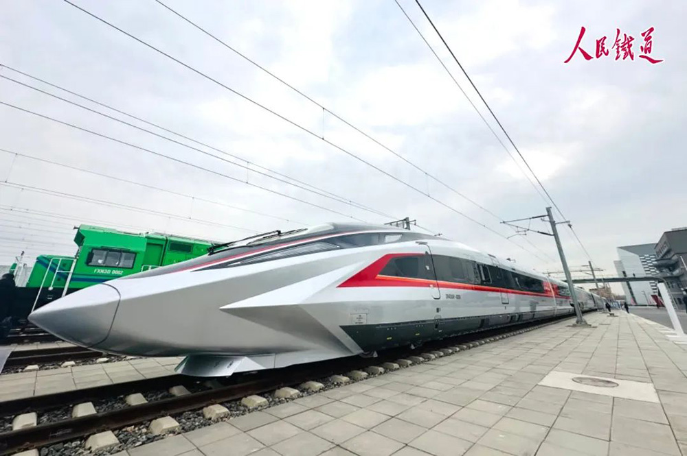 全球最快！时速400公里CR450动车组样车今创参建！